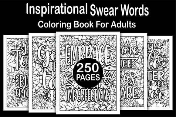 250 Stress Relief Coloring Pages – Adult