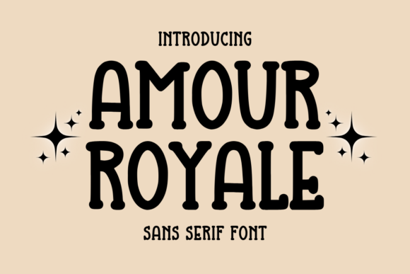 Amour Royale: The Playful Sans-Serif That’s Redefining Everyday Design