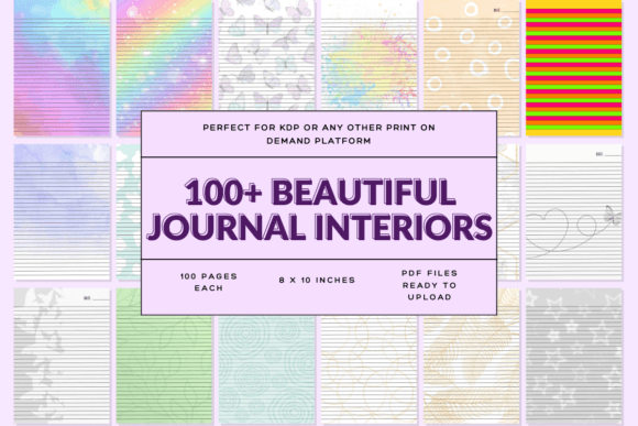 Beautiful Journal Interiors for KDP Bundle: A Strategic Asset for Today’s Digital-First Creators