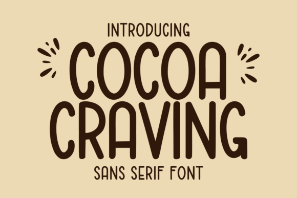 Cocoa Craving: A Playful Handwritten Font for Real Life