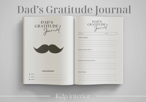 Dad’s Gratitude Journal – KDP Interior: A Thoughtfully Engineered Print-Ready Resource for Mindful Fatherhood