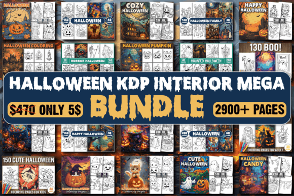 Halloween KDP Interior Mega Bundle 1: A Strategic Creative Asset for Today’s Self-Publishing Professionals