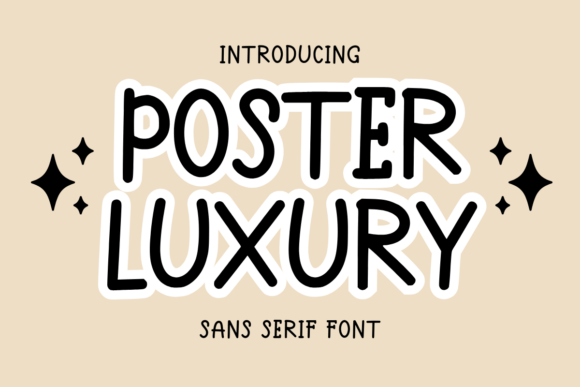 Poster Luxury: The Playful Sans-Serif That Brings Warmth to Everyday Design