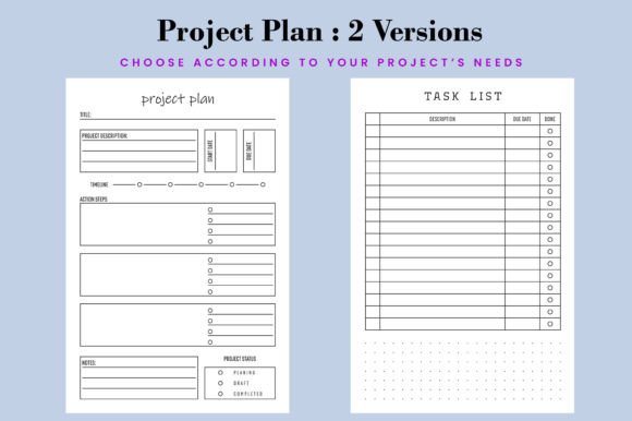 Project Plan Log Book KDP Interior